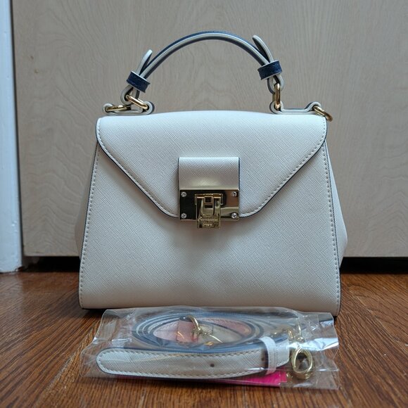 Samantha Vega - Shoulder, Crossbody, Handle Bag - Navy x white - Good Condition - Picture 1 of 16